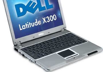Latitude X300 — Dell&acute;s two notebooks