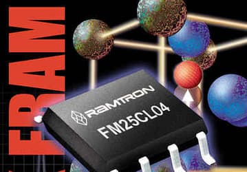 Ramtron представляет образцы FRAM, выполненных по 0,35-мкм технологии