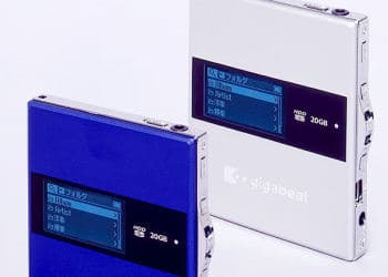 Toshiba Gigabeat G20: multimedia player with 20Gb HDD