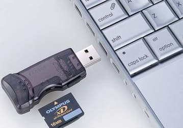 Olympus MAUSB-100: new xD-Picture card USB adapter