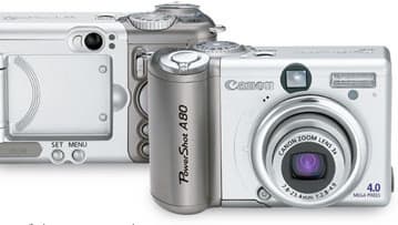 PowerShot A80: компактная 4-Мп новинка от Canon