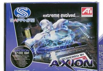 More photos of the day: Sapphire AXION 9100 IGP – ATI attacks?