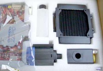 Photo of the day: Gainward Powerpack FX Ultra/1600 XP "Golden Sample" with CoolFX water cooling