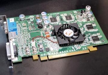 IDF Fall 2003: The photo of ATI PCI Express X16 graphics card; Intel Tumwater server chipset