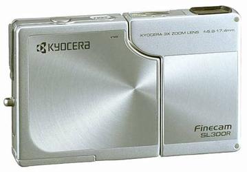 Kyocera introduces 3.2Mp Finecam SL300R camera with rotating lens