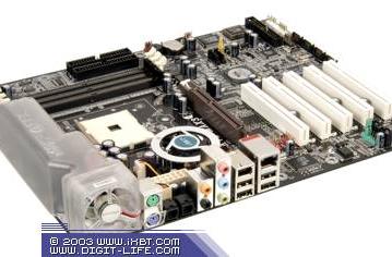 Photo of the day: ABIT&acute;s K8KT800-based KV8-MAX3 motherboard for Athlon 64 processors