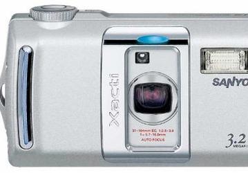 3,2-Мп цифровая камера Sanyo Xacti DSC-J2 0 с малым временем готовности к съемке