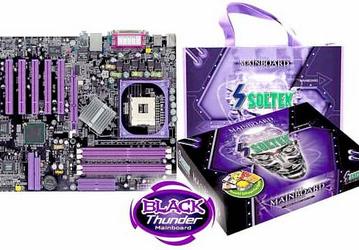 Soltek releases Black Thunder SL-865-GR mobo on Intel 865PE