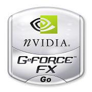 The list of brand notebooks with NVIDIA GeForce FX Go graphics