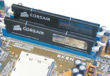Corsair announces two memory module kits for AMD Athlon 64 FX systems