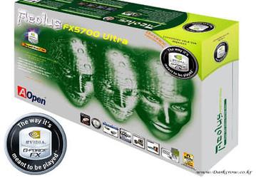 Aeolus FX 5700 Ultra: the first card from AOpen based on NVIDIA GeForce FX5700 Ultra GPU