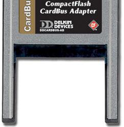 Delkin announces 32-bit CardBus adapter for CF cards