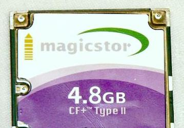 Новый 1-дюймовый винчестер от GS Magicstor емкостью 4,8 Гб. Дальнейшие планы компании