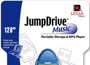 Lexar unveils the new MP3 player  JumpDrive Music