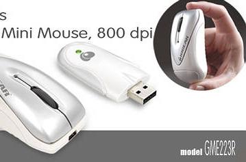 Mini Mouse800 RF: беспроводная мини-мышь IOGEAR для ноутбуков
