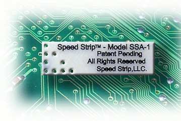 Speed Strip Model SSA-1: Athlon XP hardware multiplier unlocker