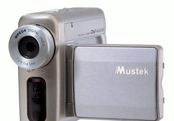 DV-4000: новая миниатюрная MPEG-4 цифровая камера от Mustek – в России