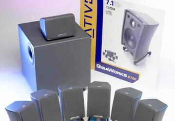 Creative GigaWorks S750: новая акустика формата 7.1 – в России