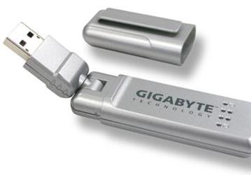 GN-WLBZ201  USB-накопитель и WLAN модуль от Gigabyte