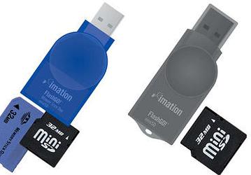 Imation releases MiniSD USB adapter