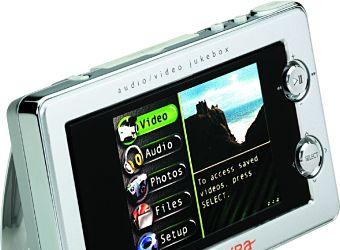 Thomson Lyra PDP 2860 multimedia player with a 20GB HDD already selling