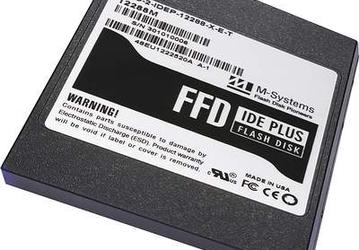 M-Systems обновляет линейку 2,5-дюймовых флэш-дисков IDE Plus