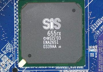 Photo of the day: SiS655TX-based Gigabyte 8S655TX Ultra in our test lab