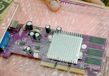 Graphics cards on GeForce MX 4000 arrive to Japanese retail