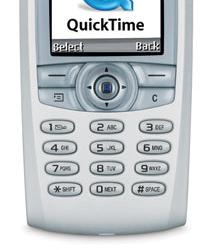 Apple QuickTime 6.5: теперь и для сотовых телефонов