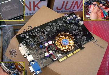 The first graphics card on S3 DeltaChrome in Japan. Waiting for the sales to start