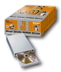 Teac announces 8x Dual DVD drive  DV-W58GK