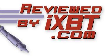 <b>Reviewed by iXBT.com, Original Design, Excellent Package</b>: награды от редакции сайта iXBT.com