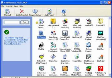 Утилиты: Add/Remove Plus! 2004 v.4.1