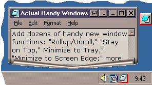 Утилиты: Actual Handy Windows v.2.0