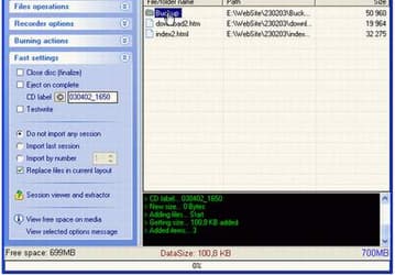 Запись: DropToCD (DataCD) v.2.0