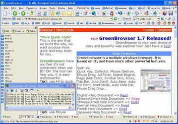 Веб-браузеры: GreenBrowser v.2.1 Build 0214