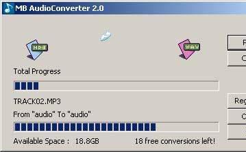 Утилиты: MB Audio Converter v.2.0