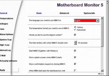 Диагностика: Motherboard Monitor v.5.3.7.0 Patch 2