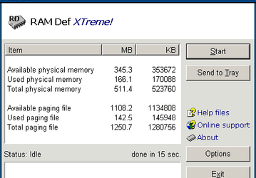 Утилиты: RAM Def XTreme v.2.7