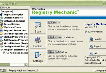 Утилиты: Registry Mechanic v.2.1