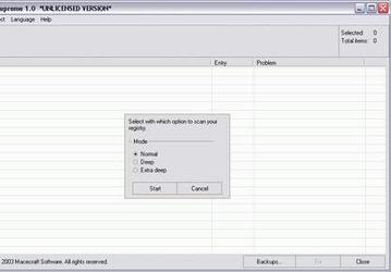 Настройщики: RegSupreme v.1.4.0.46