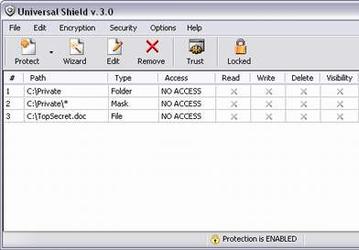 Утилиты: Universal Shield v.3.0