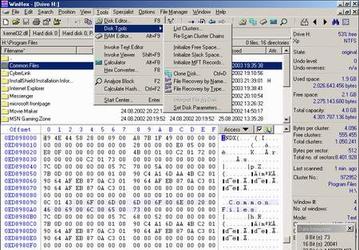 Редакторы: WinHex v.11.7
