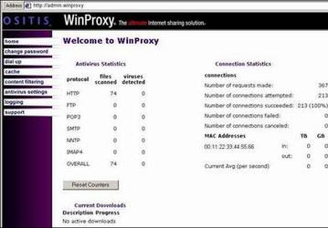 Интернет и сети: WinProxy v.5.1d