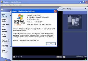 Мультимедиа: Windows Media Player 9 Build 2991