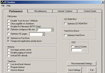 Утилиты: XP Smoker v.2.7