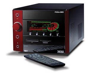 MSI M3000 and Mega 865: a notebook and a barebone at CES 2004