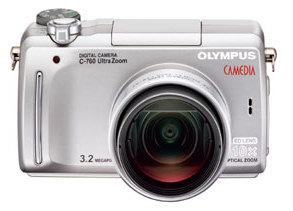 CAMEDIA C-760 Ultra Zoom: компактная камера Olympus с 10х оптическим зумом