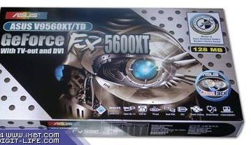 Photo of the day: ASUS V9560XT/TD graphics card on GeForce FX 5600XT GPU