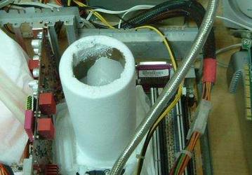Chinese overclocking: ethanol, ice cube and Athlon 64 FX53 at 3007MHz